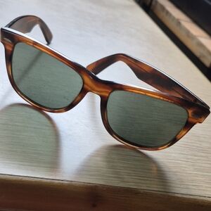 Vintage 80s Ray-Ban Wayfarer ll Tortoise Shell Sunglasses for Men